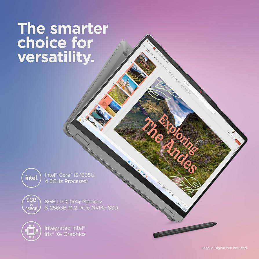 Amazon.com: Lenovo IdeaPad Flex 5i - Everyday Notebook - 2